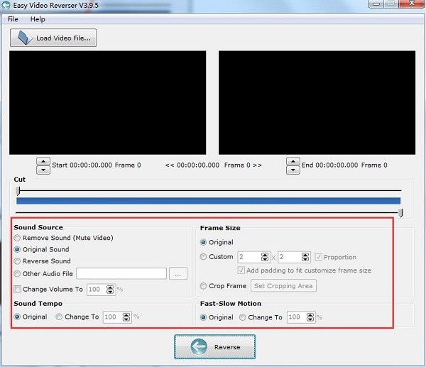 Easy Video Reverser