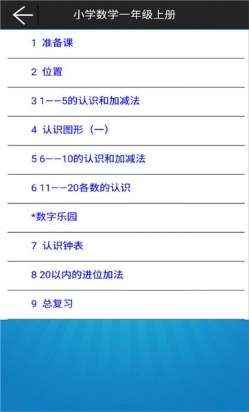 小學(xué)數(shù)學(xué)一年級上冊電子課本人教版
