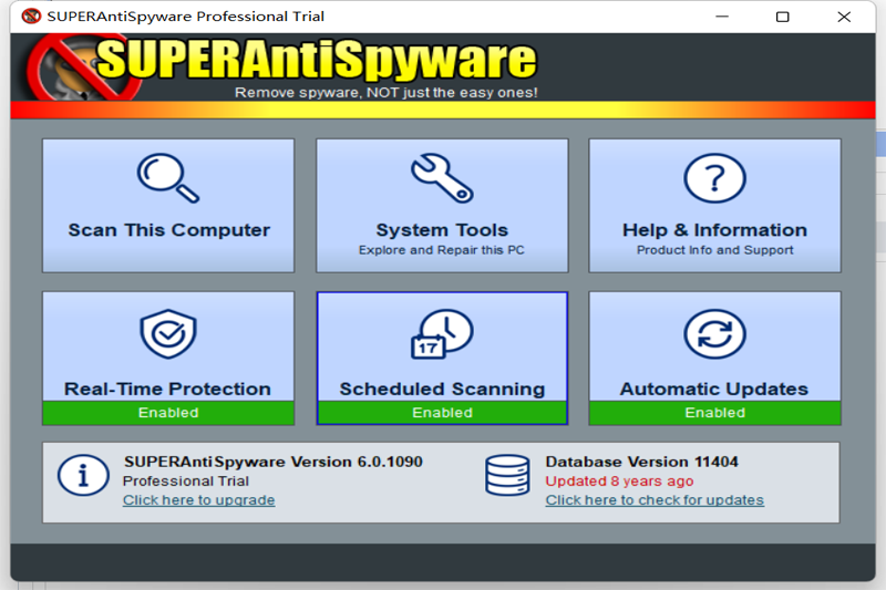 SUPERAntiSpyware官方版