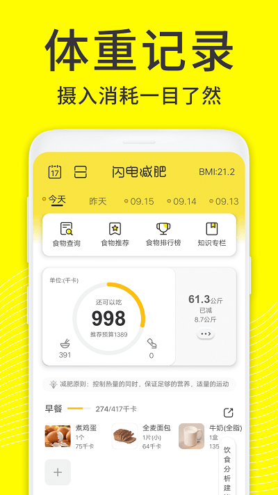 閃電減肥日記手機版