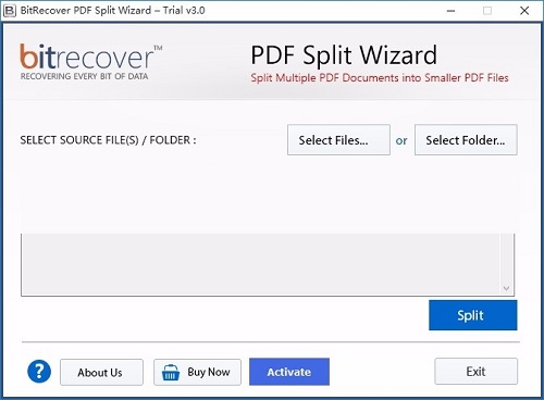 PDF Split Wizard