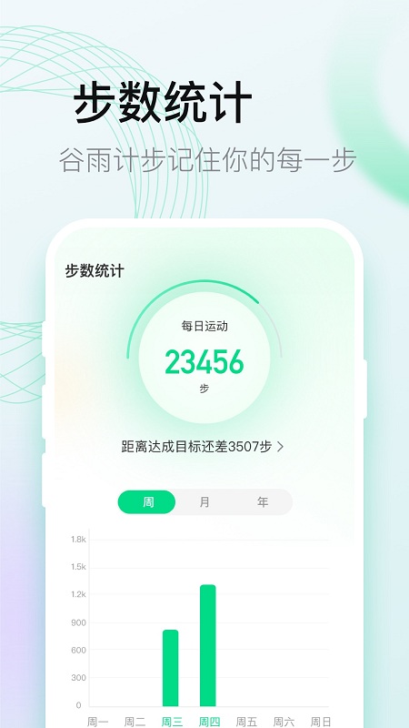 谷雨计步app