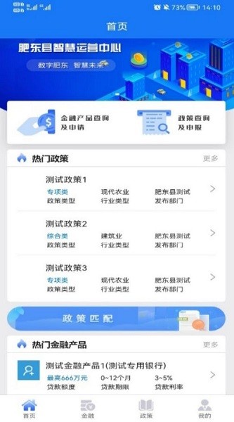 肥东涉企服务手机版