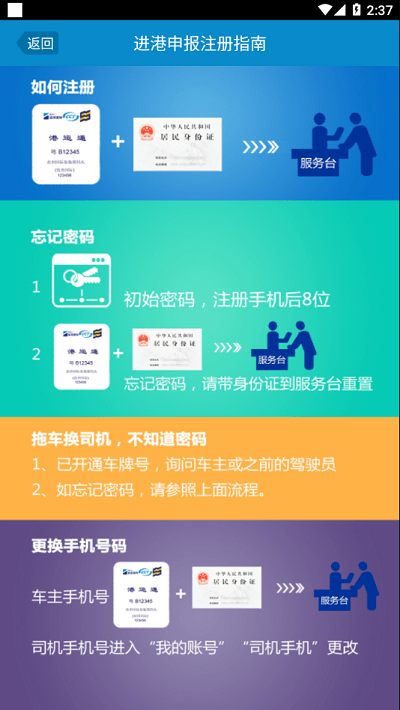 进港申报最新版