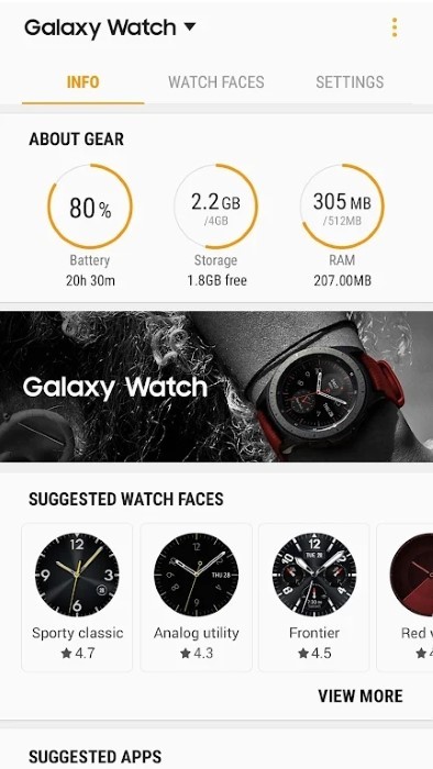 galaxy watch plugin apk