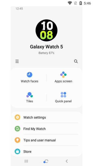 galaxy watch5 manager软件