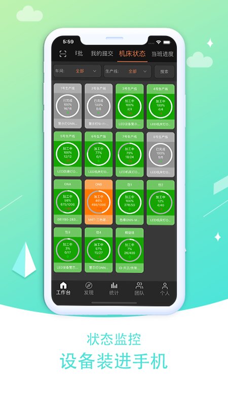 机床管家云light mes系统