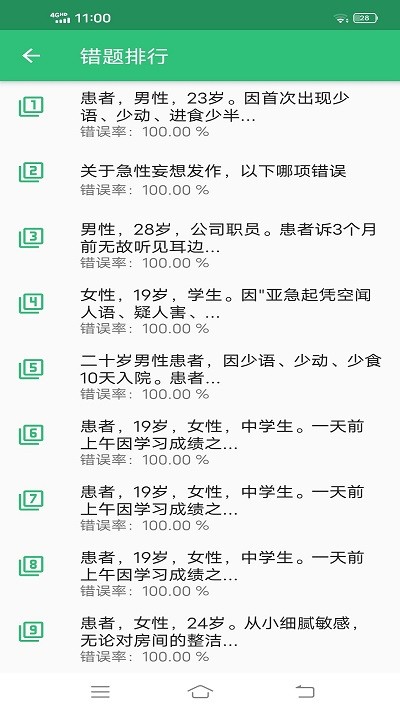 精神病学主治医师题库手机版