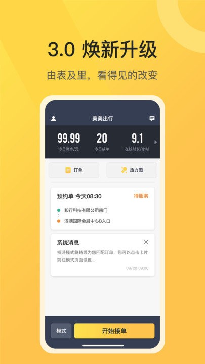 美美出行司机端app