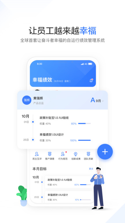 幸福績效app