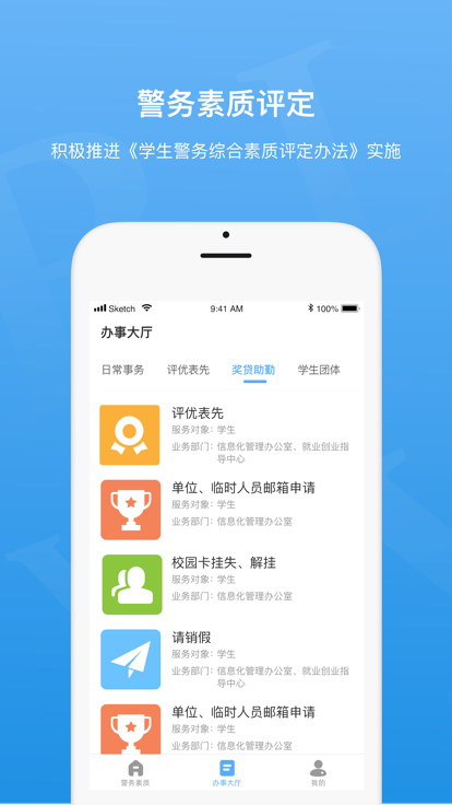 警务素质管理队长版
