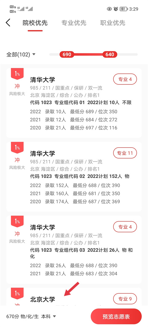 优志愿软件2024最新版