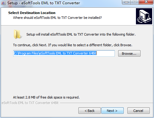 eSoftTools EML to TXT Converter