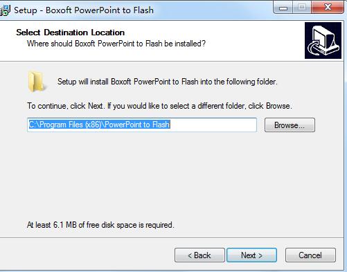 Boxoft PowerPoint to Flash