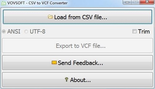 CSV to VCF Converter