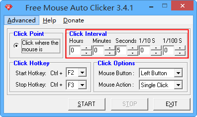 Free Mouse Auto Clicker