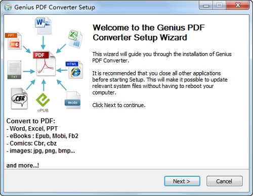 Genius PDF Converter