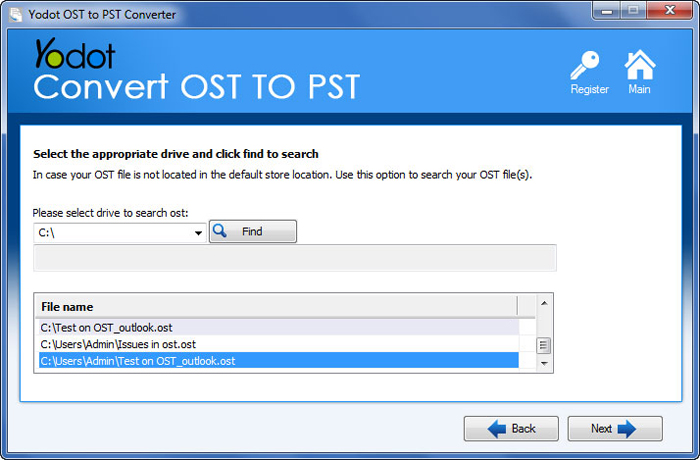 Yodot OST to PST Converter