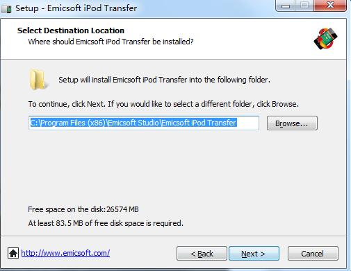 Emicsoft iPod Transfer