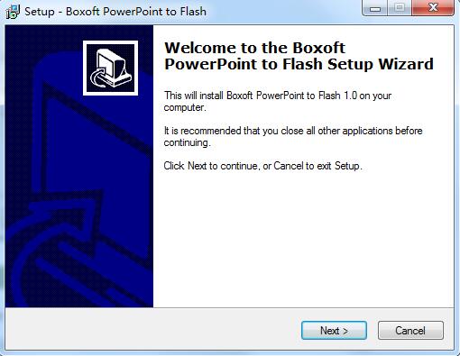 Boxoft PowerPoint to Flash