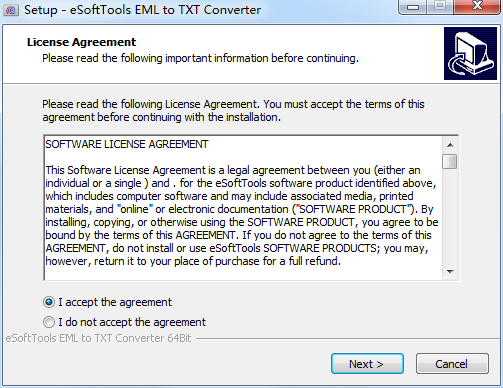 eSoftTools EML to TXT Converter