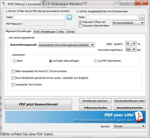 7-PDF PDF2Word Converter