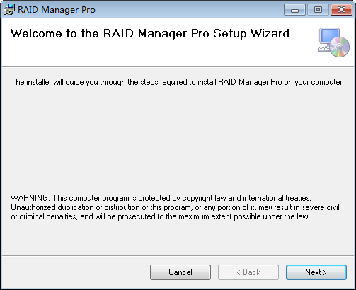 RAID Manager pro