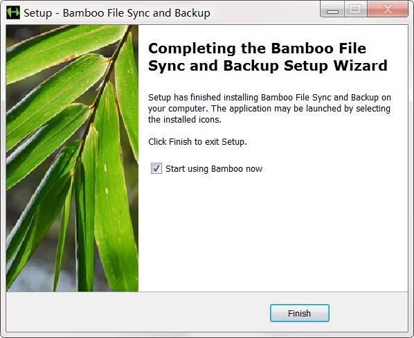 Bamboo File Sync and Backup