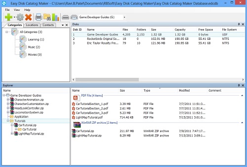 Easy Disk Catalog Maker