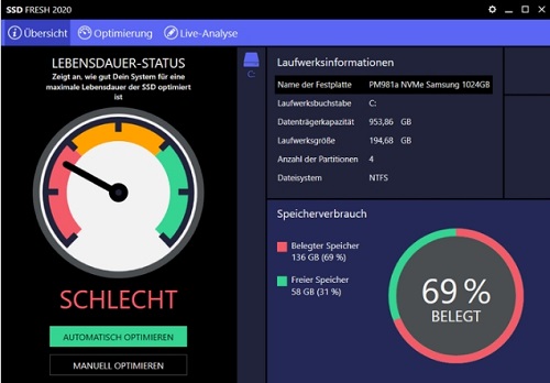 Abelssoft SSD Fresh Plus 2020