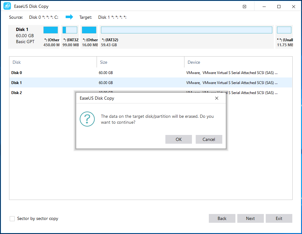 EaseUS Disk Copy