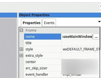 wxFormBuilder