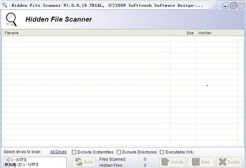 Hidden File Scanner