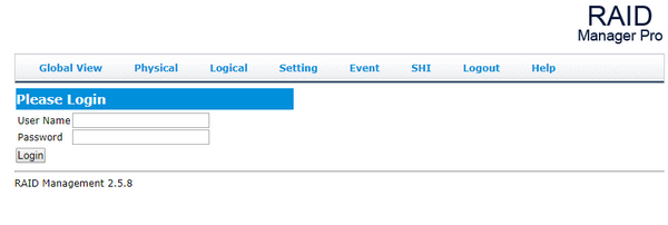 RAID Manager pro