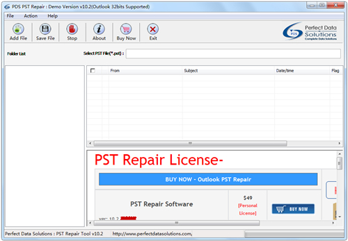 PDS PST Repair