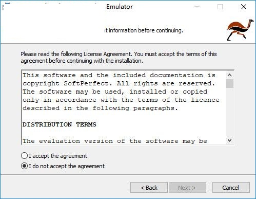 SoftPerfect Connection Emulator