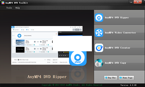 AnyMP4 DVD Toolkit