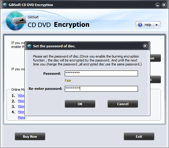 Gilisoft CD DVD Encryption