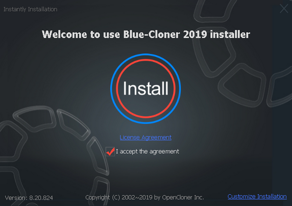 Blue-Cloner 2019