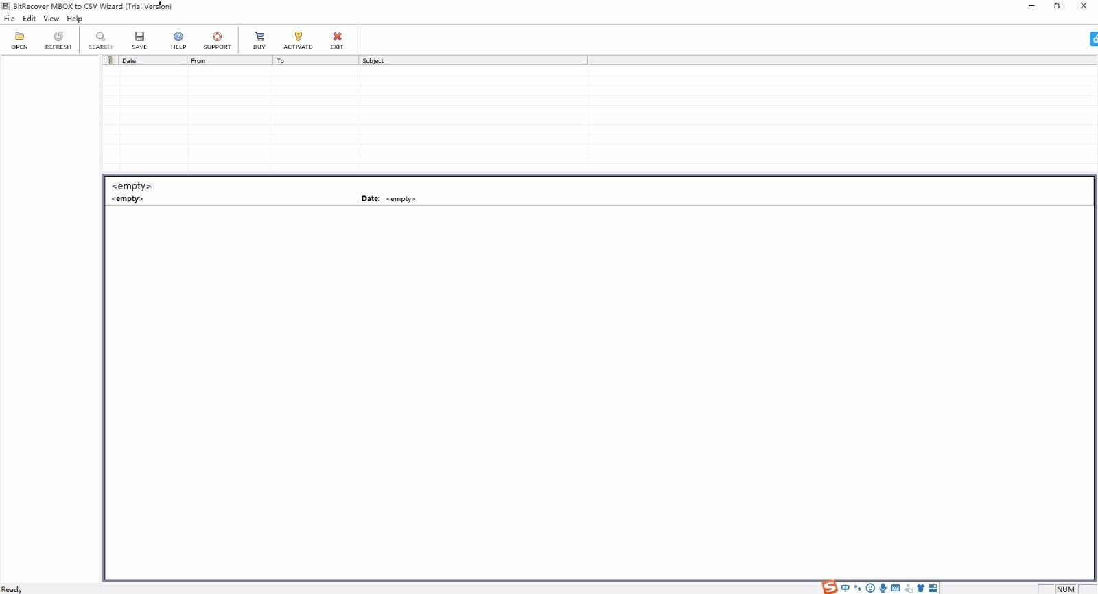 BitRecover MBOX to CSV Wizard