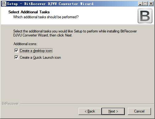 BitRecover DjVu Converter Wizard