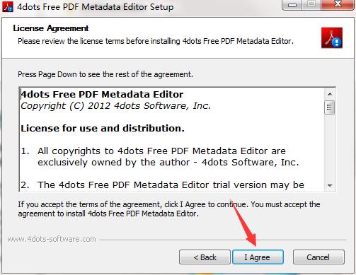 4dots Free PDF Metadata Editor