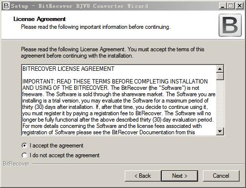 BitRecover DjVu Converter Wizard