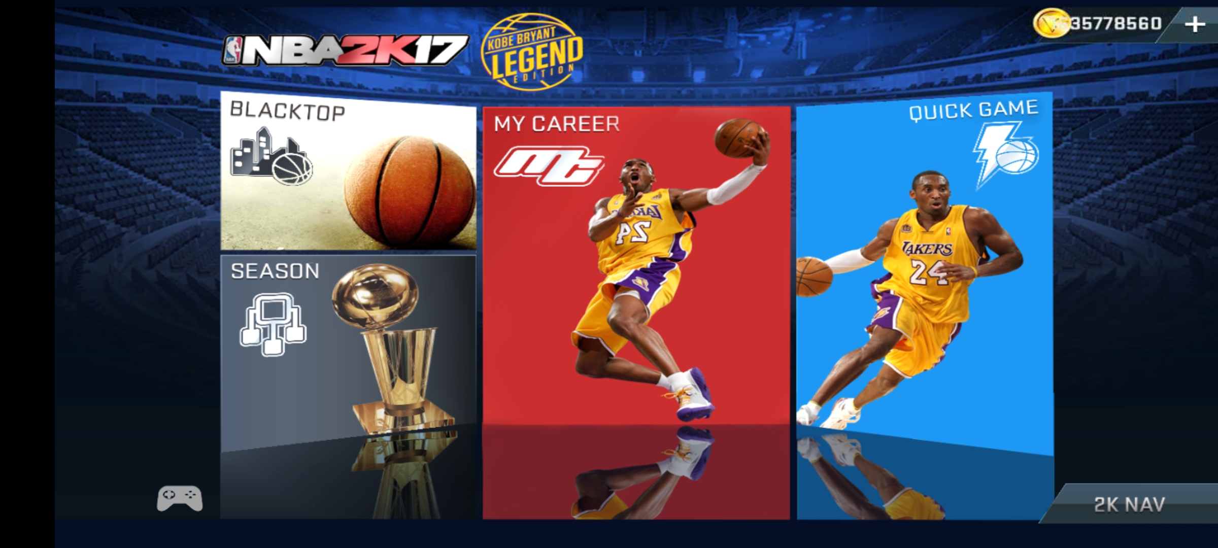 NBA2K传奇科比手游