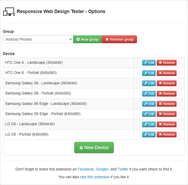 Responsive Web Design Tester响应式网页测试工具