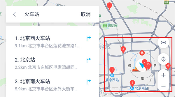 百度地圖汽車版app