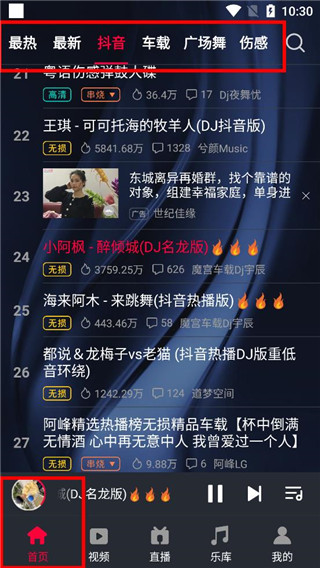 DJ秀車載版app