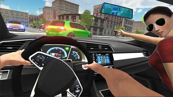 汽車(chē)模擬器城市駕駛官方版(Car Simulator Civic: City Driving)