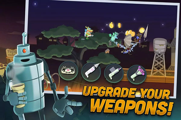 僵尸榨汁機單機版最新版(Zombie Catchers)