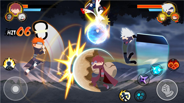 火柴人忍者3v3競技場最新版(Stickman Ninja 3v3)